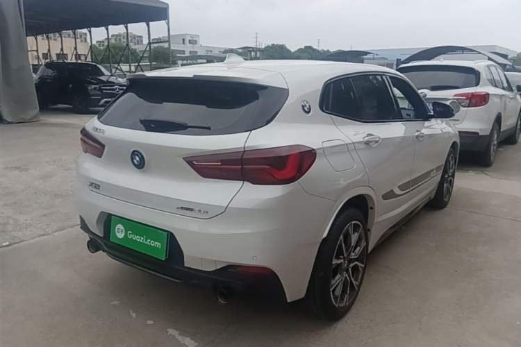 Used BMW X2 2021 xDrive25i Midnight Edition Rear Right 45 Deg