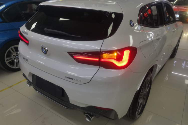 Used BMW X2 2021 sDrive25i Leading Model M Sport Package Rear Right 45 Deg