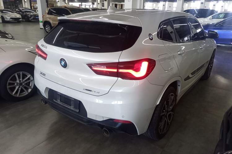 Used BMW X2 2021 xDrive25i Midnight Edition Rear Right 45 Deg