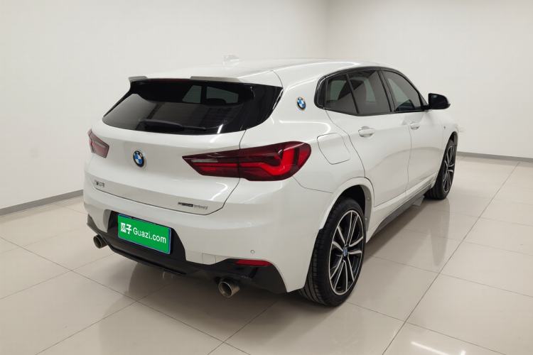 Used BMW X2 2021 sDrive25i Luxury Model with M Sport Package Rear Right 45 Deg