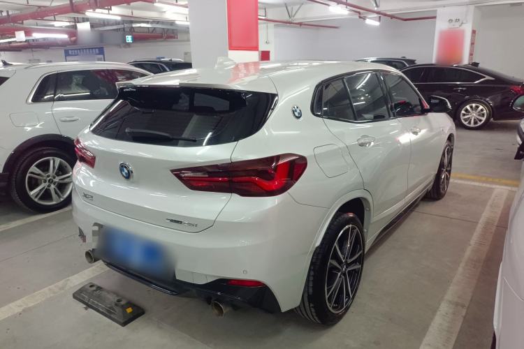 Used BMW X2 2021 sDrive25i Luxury Model with M Sport Package Rear Right 45 Deg