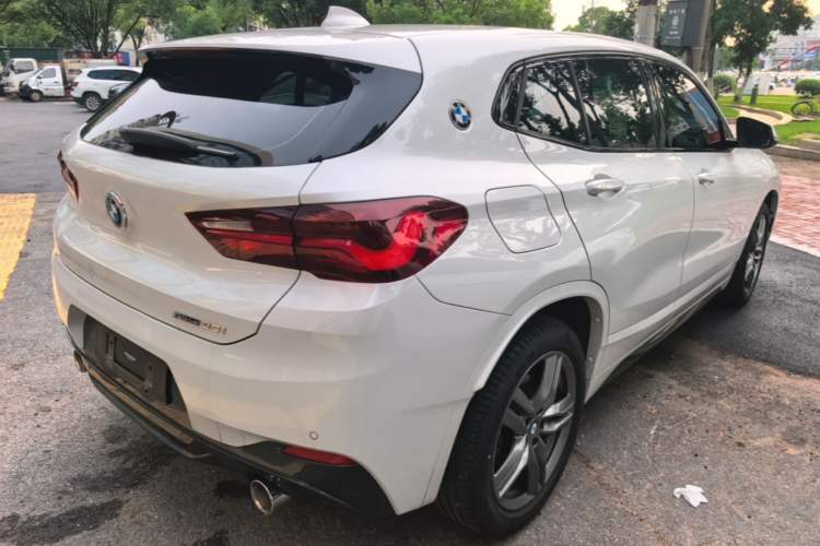 Used BMW X2 2021 Restyled sDrive25i M Sport Package Rear Right 45 Deg