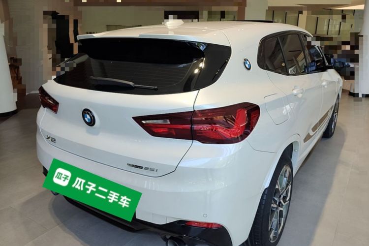 Used BMW X2 2021 Restyled sDrive25i Midnight Edition Rear Right 45 Deg