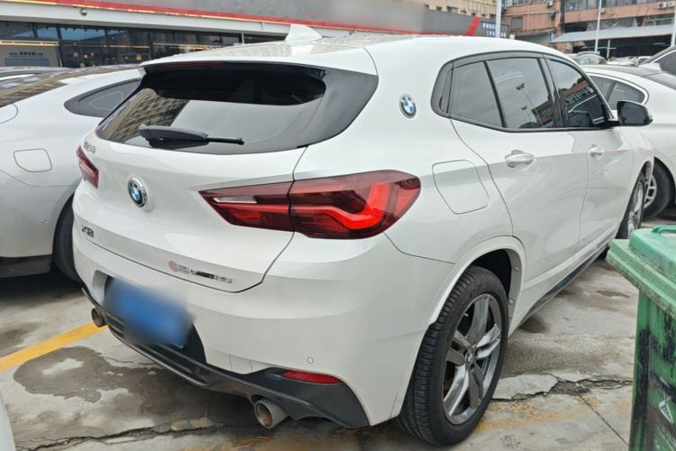 Used BMW X2 2021 sDrive25i M Sport Package Rear Right 45 Deg