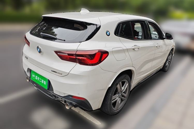 Used BMW X2 2021 sDrive25i Leading Model M Sport Package Rear Right 45 Deg