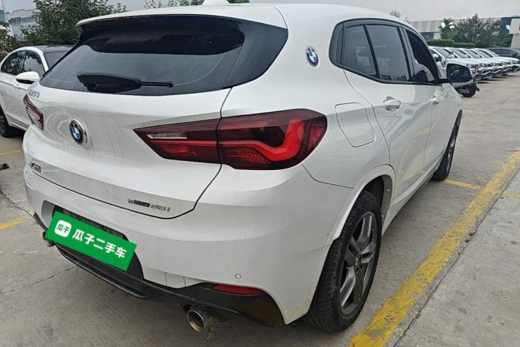 Used BMW X2 2021 sDrive25i M Sport Package Rear Right 45 Deg
