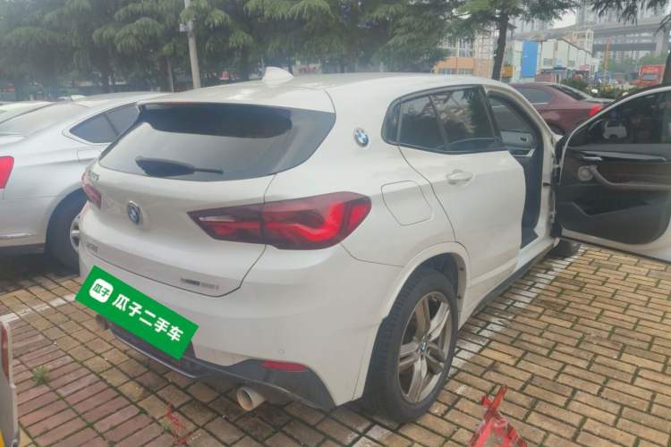 Used BMW X2 2021 sDrive25i M Sport Package Rear Right 45 Deg
