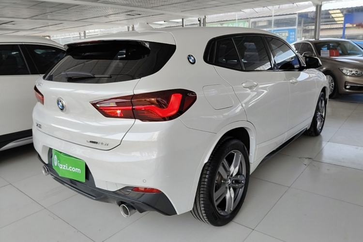 Used BMW X2 2021 sDrive25i Leading Model M Sport Package Rear Right 45 Deg