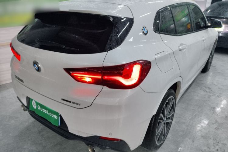 Used BMW X2 2021 sDrive25i Luxury Model with M Sport Package Rear Right 45 Deg