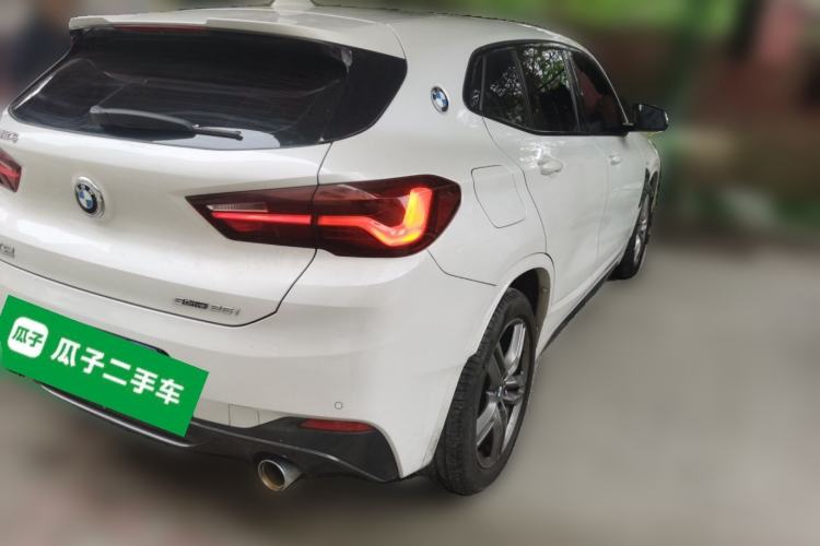 Used BMW X2 2021 sDrive25i Leading Model M Sport Package Rear Right 45 Deg