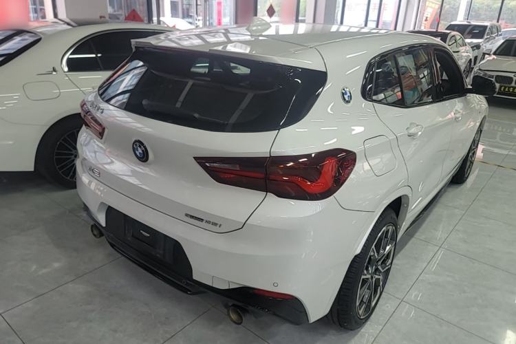 Used BMW X2 2021 Restyled sDrive25i Midnight Edition Rear Right 45 Deg