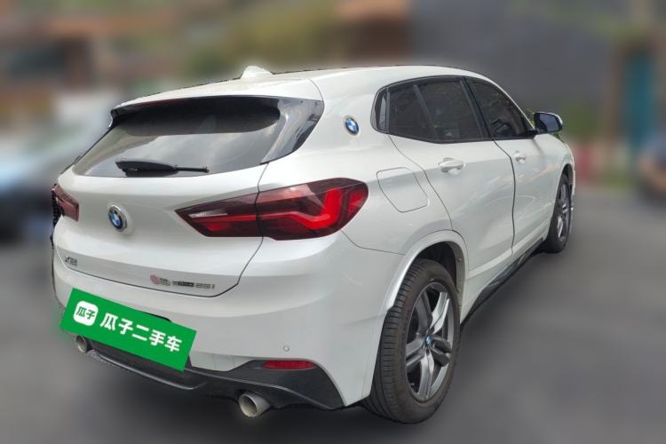 Used BMW X2 2021 sDrive25i M Sport Package Rear Right 45 Deg