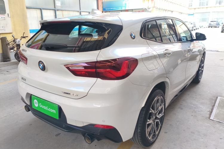 Used BMW X2 2021 Restyled sDrive25i M Sport Package Rear Right 45 Deg
