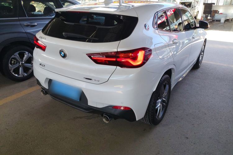 Used BMW X2 2021 sDrive25i Leading Model M Sport Package Rear Right 45 Deg