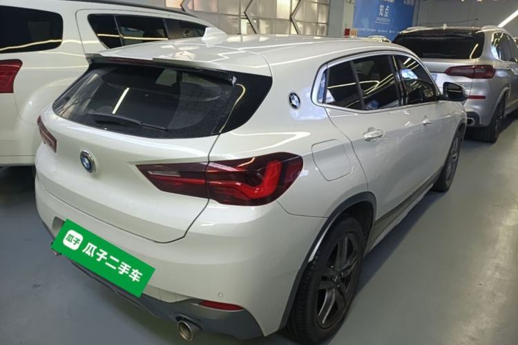 Used BMW X2 2021 sDrive25i Leading Model M Off-Road Package Rear Right 45 Deg