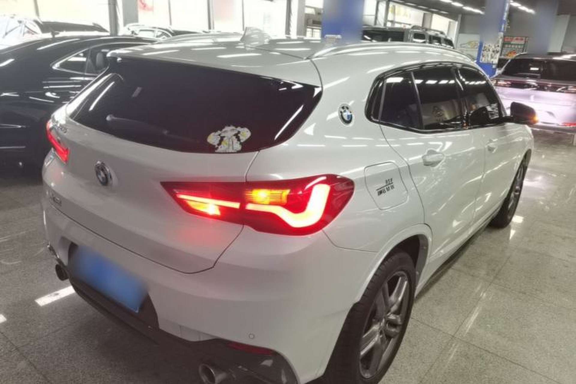 Used BMW X2 2021 sDrive25i M Sport Package Rear Right 45 Deg