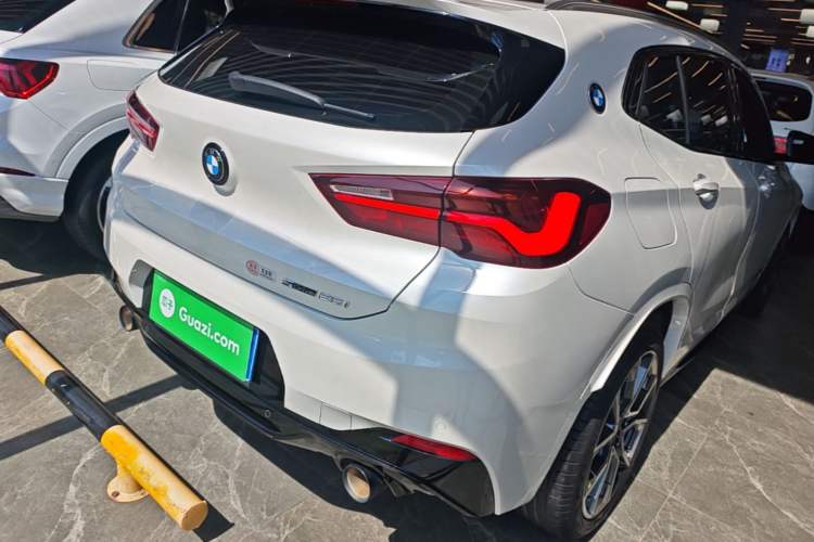 Used BMW X2 2021 Restyled sDrive25i Midnight Edition Rear Right 45 Deg