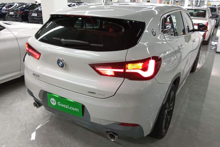 Used BMW X2 2021 sDrive20i M Sport Package Rear Right 45 Deg