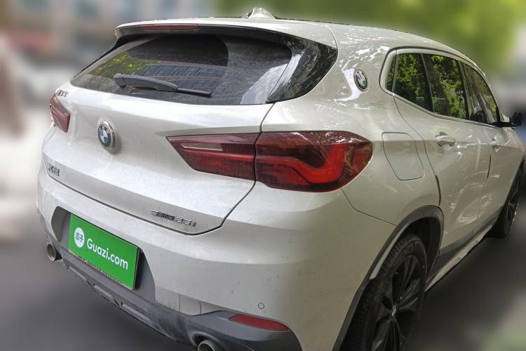 Used BMW X2 2021 sDrive25i M Sport Package Rear Right 45 Deg