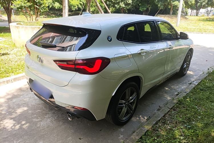 Used BMW X2 2021 Restyled sDrive25i M Sport Package Rear Right 45 Deg