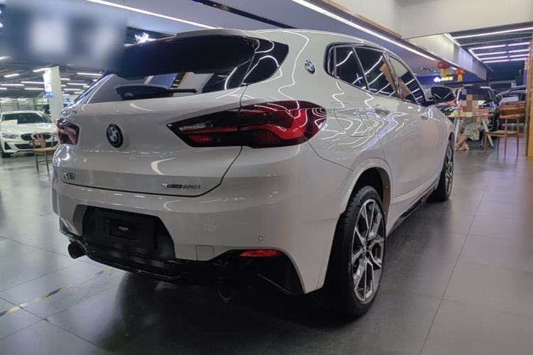Used BMW X2 2021 Restyled sDrive25i Midnight Edition Rear Right 45 Deg