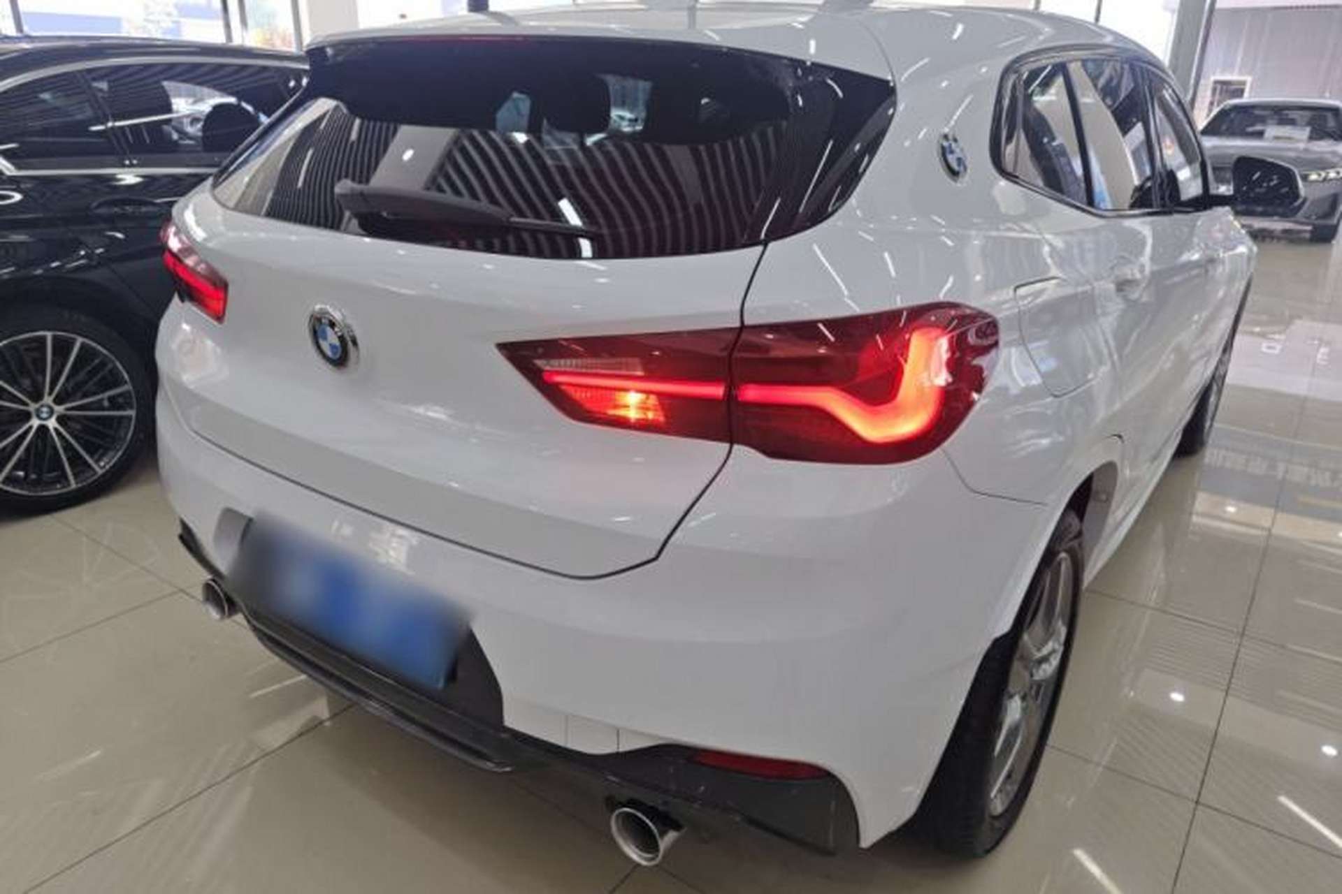 Used BMW X2 2021 Restyled sDrive25i M Sport Package Rear Right 45 Deg