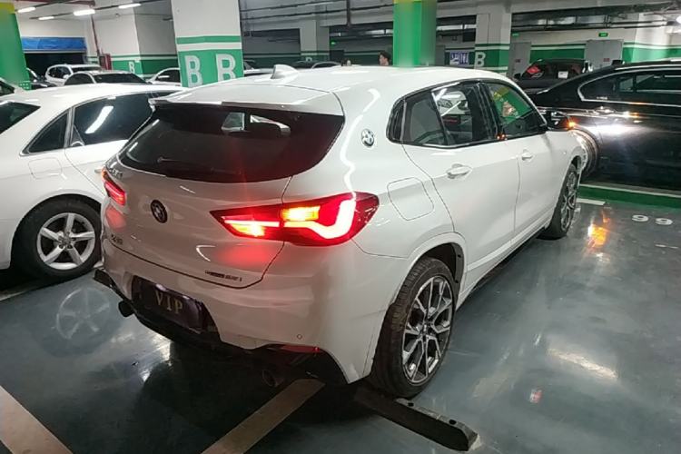 Used BMW X2 2021 Restyled sDrive25i Midnight Edition Rear Right 45 Deg