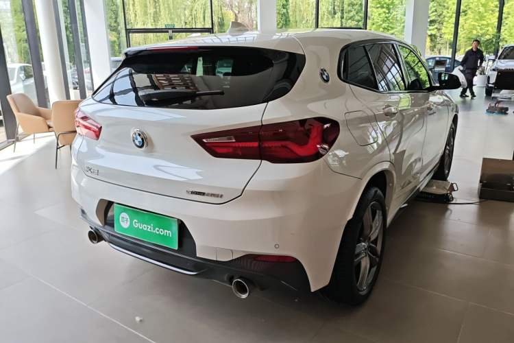 Used BMW X2 2021 sDrive25i M Sport Package Rear Right 45 Deg