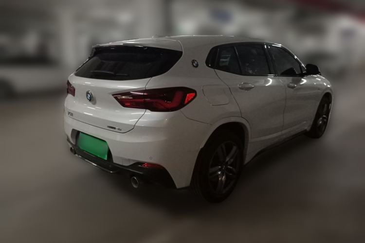 Used BMW X2 2021 sDrive25i Leading Model M Sport Package Rear Right 45 Deg