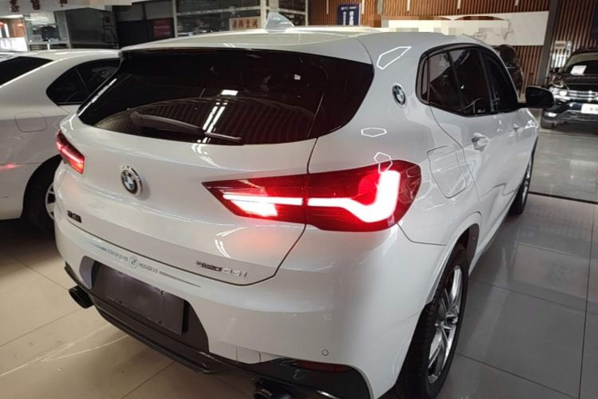 Used BMW X2 2021 Restyled sDrive25i M Sport Package Rear Right 45 Deg