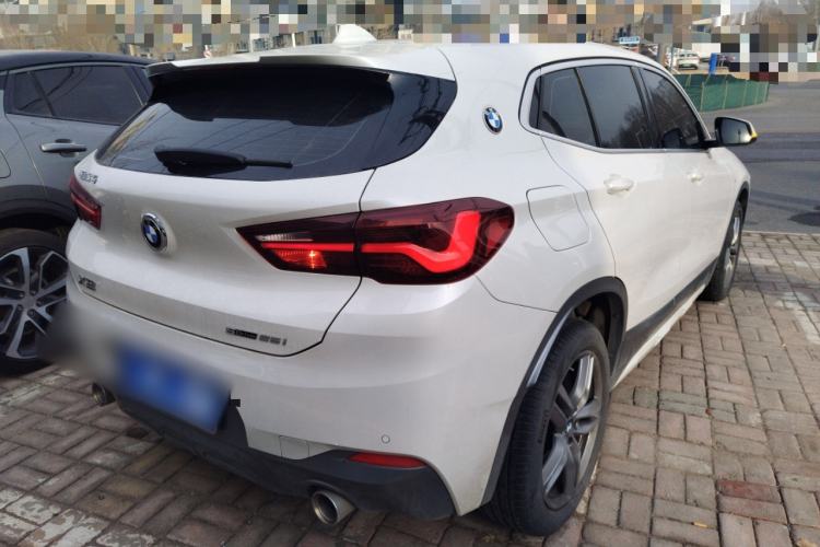 Used BMW X2 2021 sDrive25i Leading Model M Off-Road Package Rear Right 45 Deg