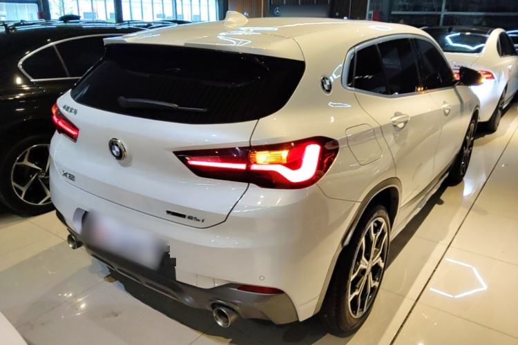 Used BMW X2 2021 sDrive25i Luxury M Sport Package Rear Right 45 Deg