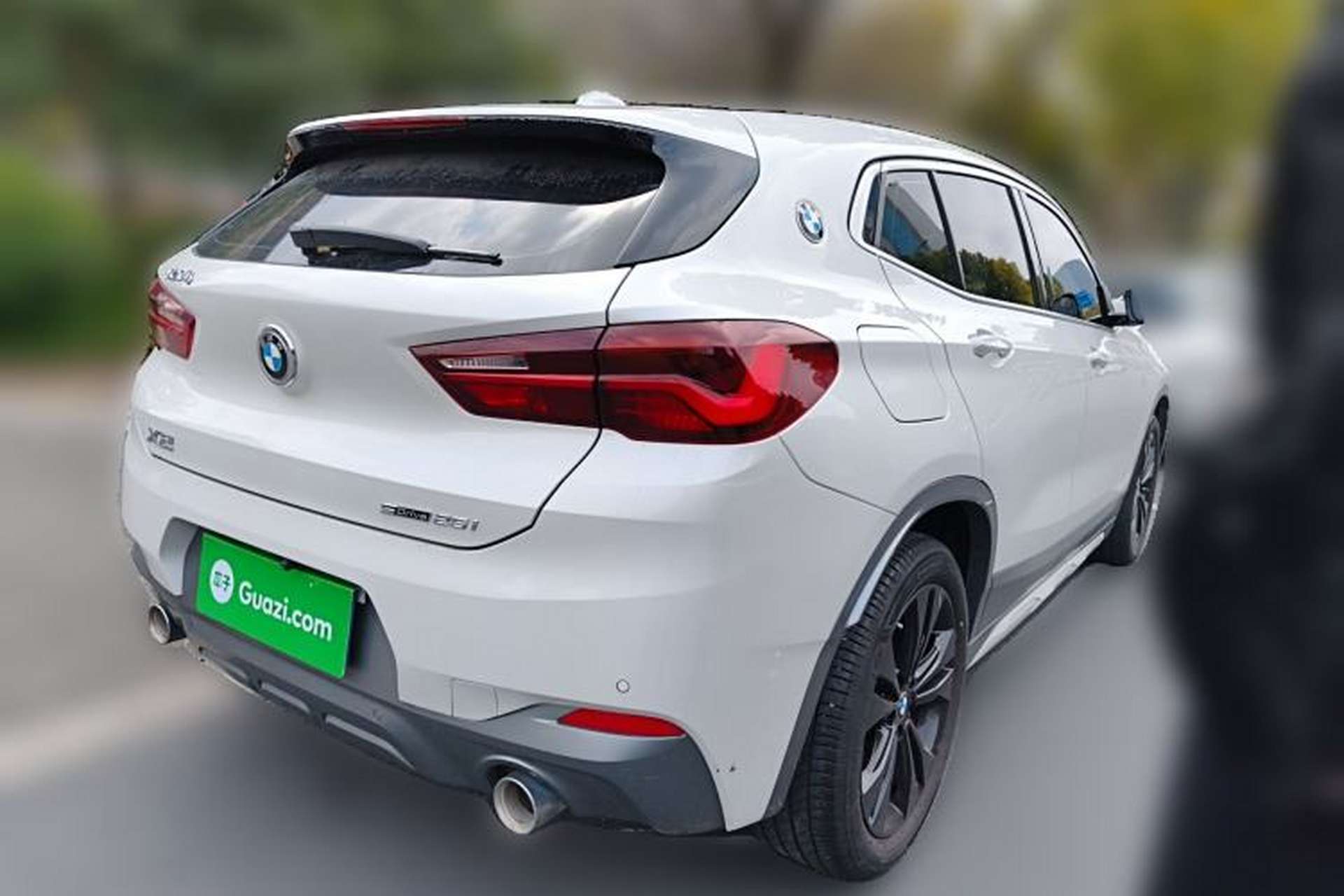 Used BMW X2 2021 sDrive25i M Sport Package Rear Right 45 Deg