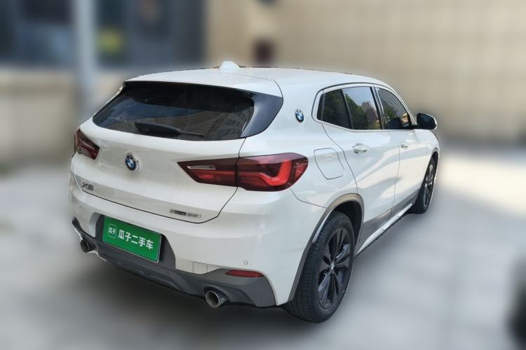 Used BMW X2 2021 Restyled sDrive25i M Sport Package Rear Right 45 Deg