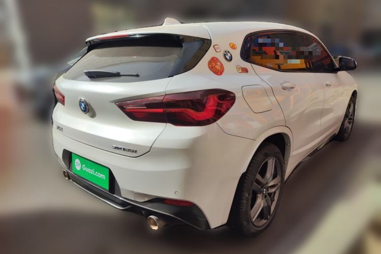 Used BMW X2 2021 sDrive25i M Sport Package Rear Right 45 Deg
