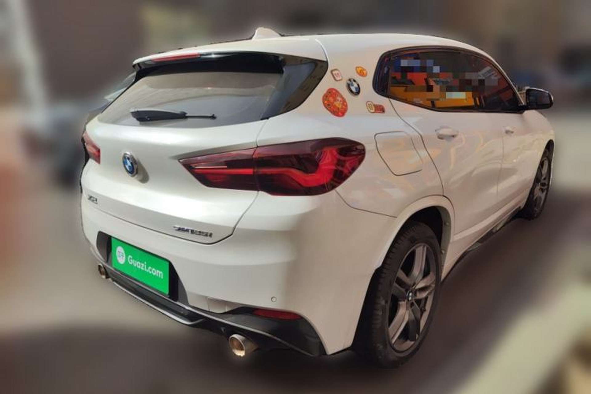 Used BMW X2 2021 sDrive25i M Sport Package Rear Right 45 Deg