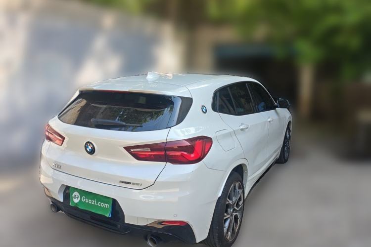 Used BMW X2 2021 sDrive25i Leading Model M Sport Package Rear Right 45 Deg
