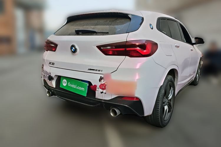Used BMW X2 2021 Restyled sDrive25i M Sport Package Rear Right 45 Deg
