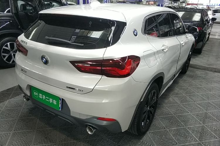 Used BMW X2 2021 Restyled sDrive25i M Sport Package Rear Right 45 Deg