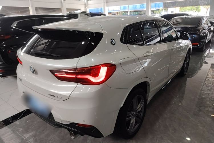 Used BMW X2 2021 sDrive25i Leading Model M Sport Package Rear Right 45 Deg