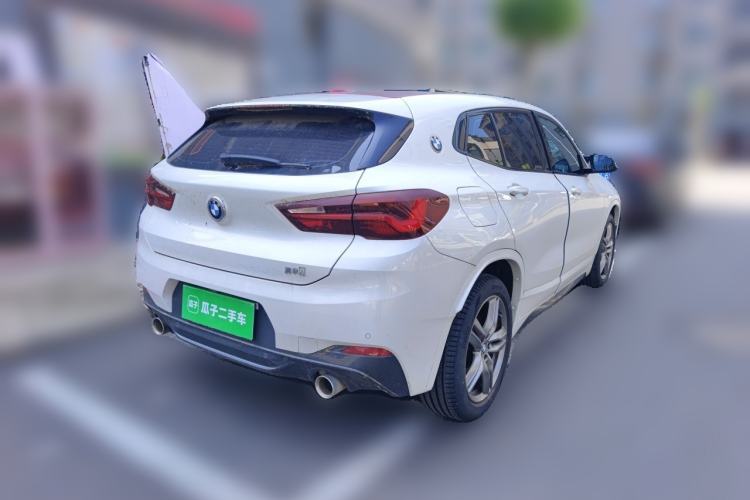 Used BMW X2 2021 sDrive25i M Sport Package Rear Right 45 Deg