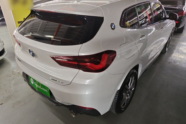 Used BMW X2 2021 sDrive25i Leading Model M Sport Package Rear Right 45 Deg