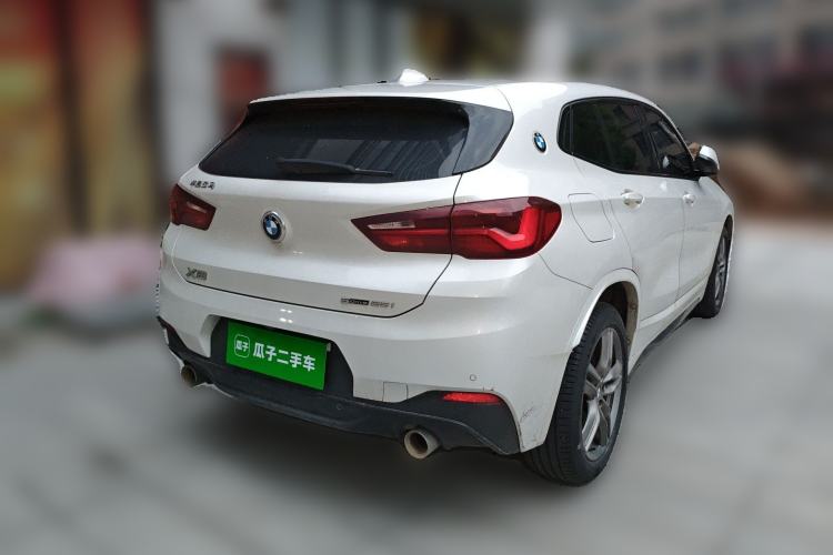Used BMW X2 2021 Restyled sDrive25i M Sport Package Rear Right 45 Deg