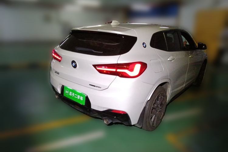 Used BMW X2 2021 Restyled sDrive25i Midnight Edition Rear Right 45 Deg