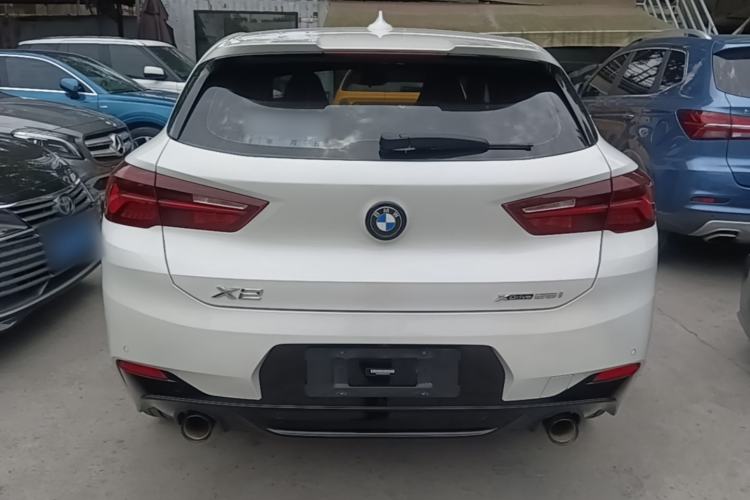 Used BMW X2 2021 Updated xDrive25i Midnight Edition Rear