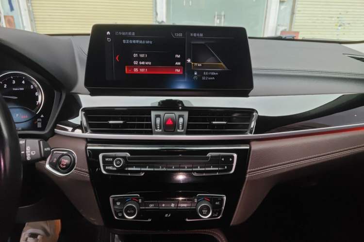 Used BMW X2 2021 Restyled sDrive25i M Sport Package Audio And AC Panel