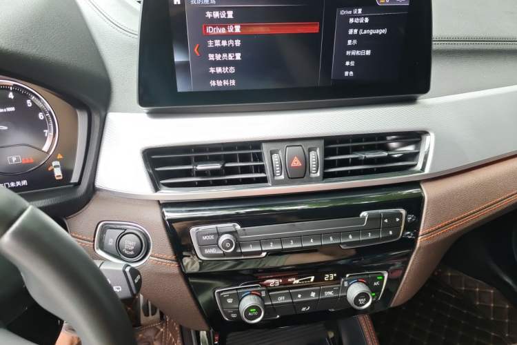 Used BMW X2 2021 Restyled sDrive25i Midnight Edition Audio And AC Panel