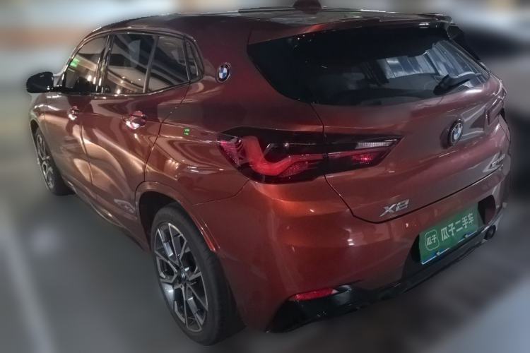 Used BMW X2 2021 sDrive25i Midnight Edition Rear Left 45 Deg