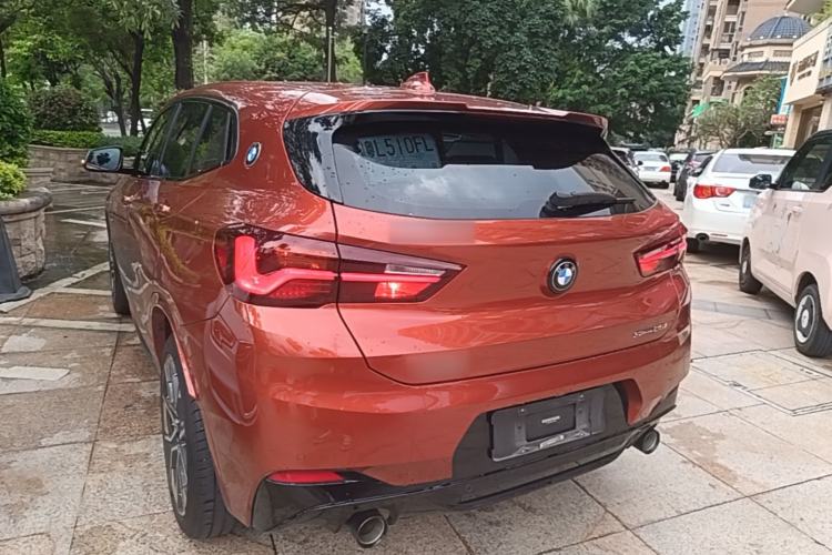 Used BMW X2 2021 sDrive25i Midnight Edition Rear Left 45 Deg