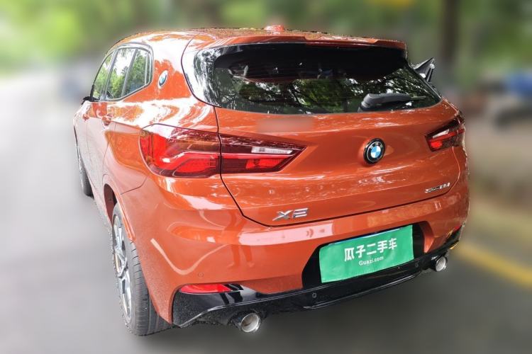 Used BMW X2 2021 Restyled sDrive25i Midnight Edition Rear Left 45 Deg